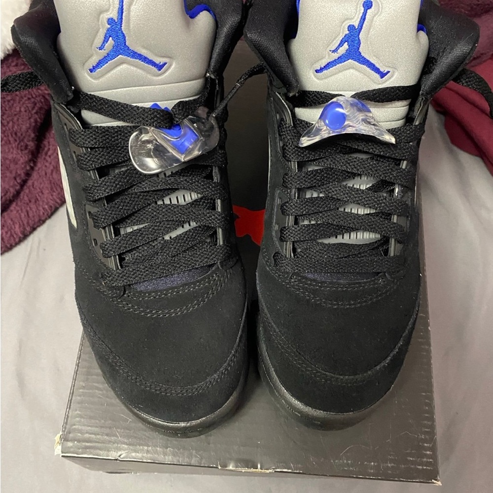 Air Jordan 5 Retro GS Black/Racer Blue
